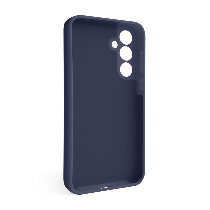 Чехол Full Silicone Case для Samsung Galaxy A35 5G/A356 (2023) dark blue (08) (без логотипа)