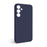 Чехол Full Silicone Case для Samsung Galaxy A35 5G/A356 (2023) dark blue (08) (без логотипа)