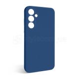 Чехол Full Silicone Case для Samsung Galaxy A35 5G/A356 (2023) blue cobalt (20) (без логотипа)