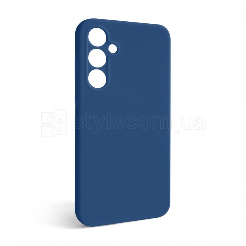 Чохол Full Silicone Case для Samsung Galaxy A35 5G/A356 (2023) blue cobalt (20) (без логотипу)
