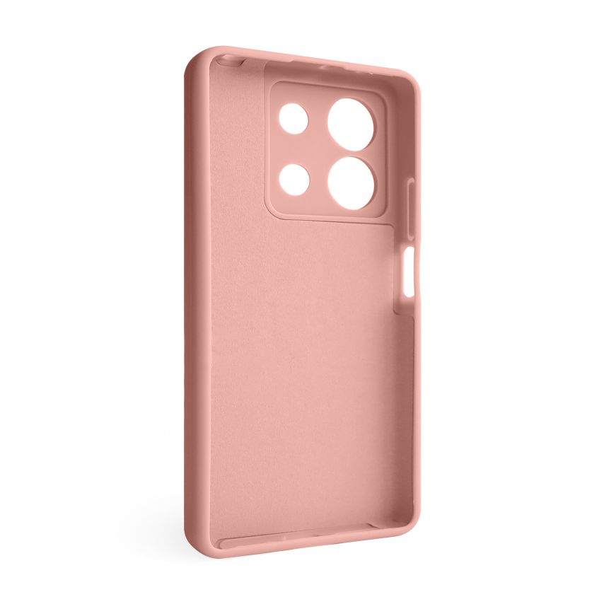 Чохол Full Silicone Case для Xiaomii Redmi Note 13 5G light pink (12) (без логотипу)