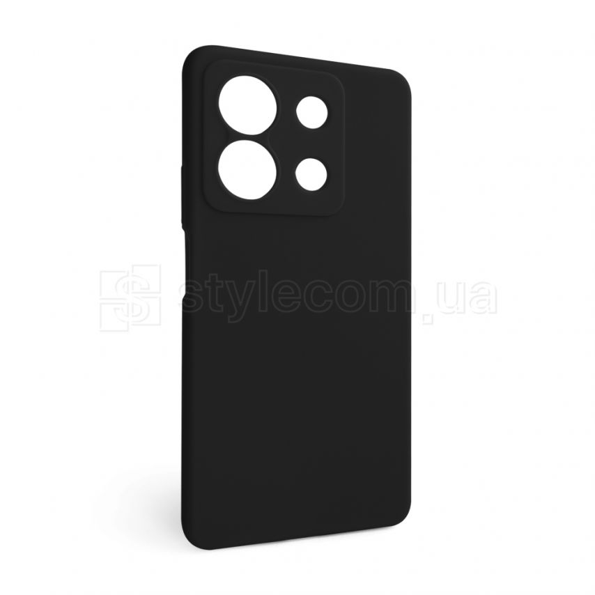 Чехол Full Silicone Case для Xiaomii Redmi Note 13 5G black (18) (без логотипа)