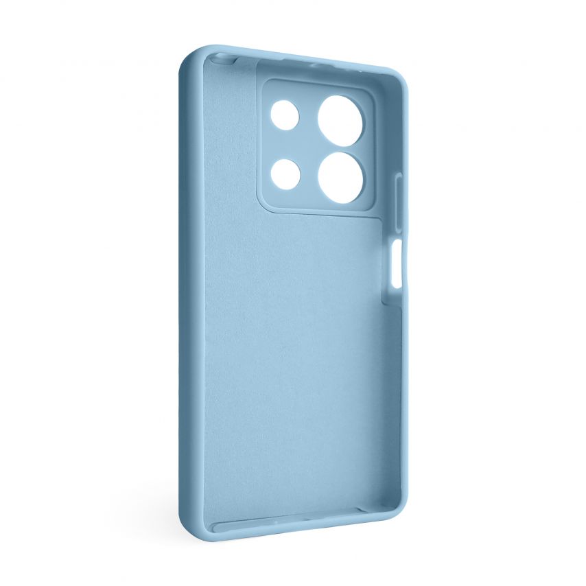 Чехол Full Silicone Case для Xiaomii Redmi Note 13 5G light blue (05) (без логотипа)