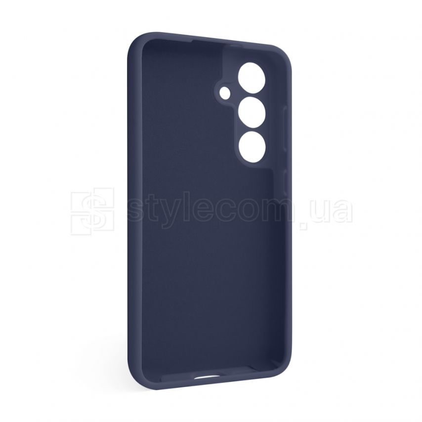 Чехол Full Silicone Case для Samsung Galaxy S24/S921 (2024) dark blue (08) (без логотипа)