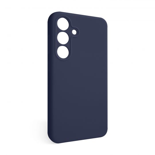 Чохол Full Silicone Case для Samsung Galaxy S24/S921 (2024), S25/S931 (2025) dark blue (08) (без логотипу) - купити за 310.10 грн у Києві, Україні