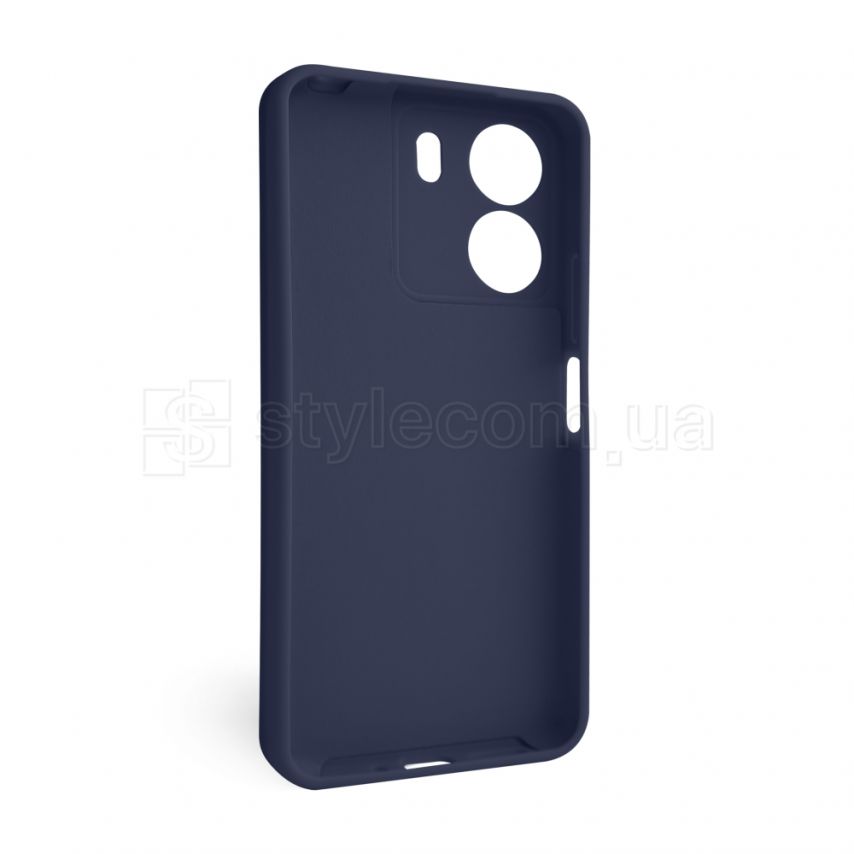 Чохол Full Silicone Case для Xiaomi Redmi 13C 4G dark blue (08) (без логотипу)