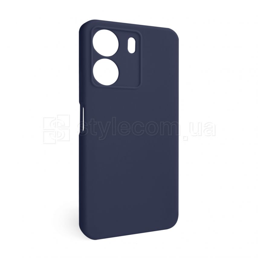 Чохол Full Silicone Case для Xiaomi Redmi 13C 4G dark blue (08) (без логотипу)