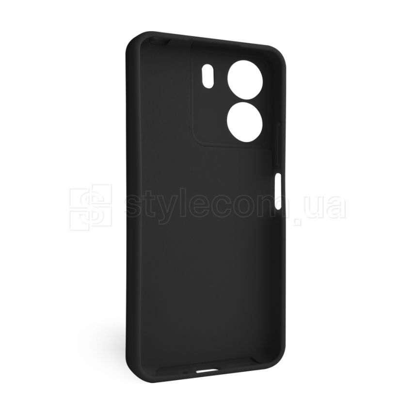 Чохол Full Silicone Case для Xiaomi Redmi 13C 4G black (18) (без логотипу)