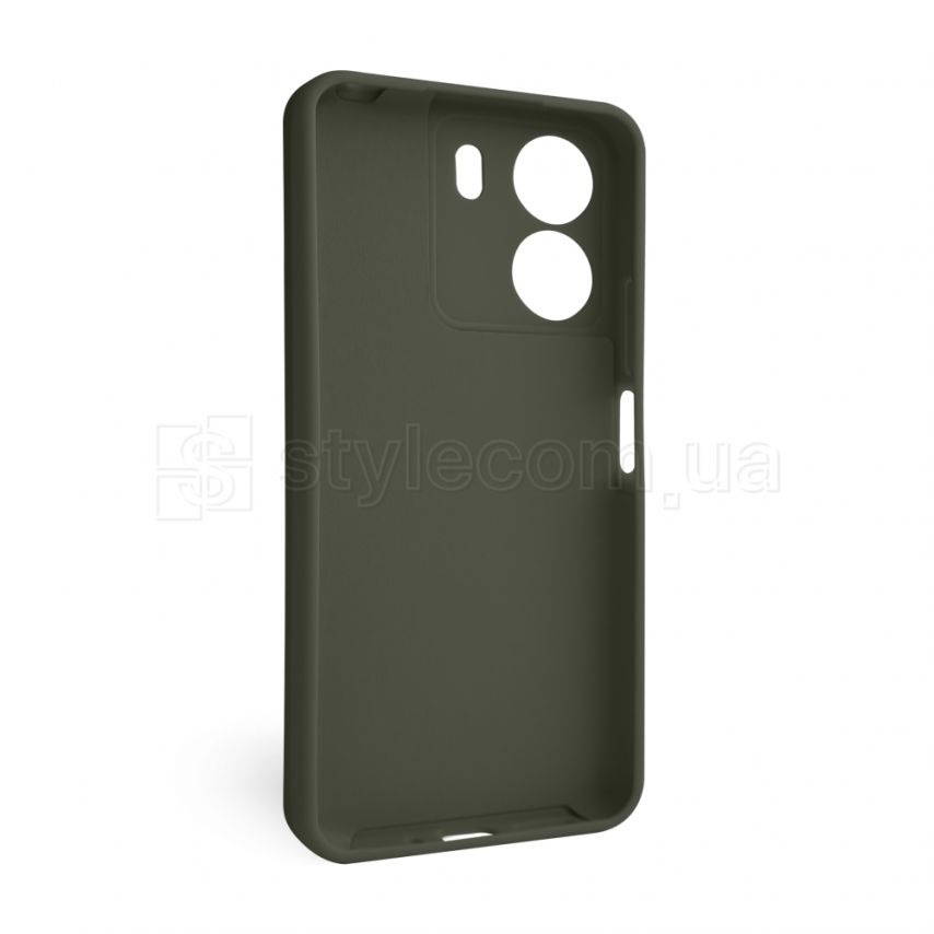 Чехол Full Silicone Case для Xiaomi Redmi 13C 4G dark olive (41) (без логотипа)
