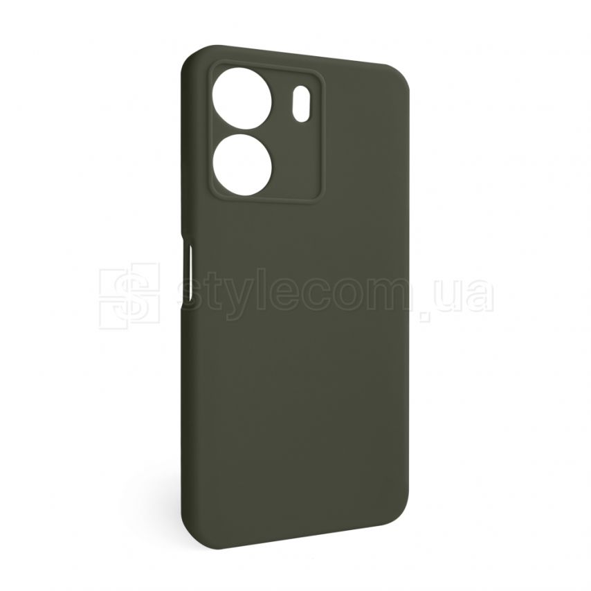 Чохол Full Silicone Case для Xiaomi Redmi 13C 4G dark olive (41) (без логотипу)