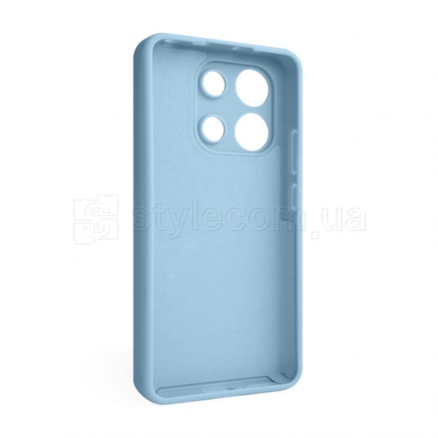 Чехол Full Silicone Case для Xiaomi Redmi Note 13 4G light blue (05) (без логотипа)