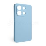Чехол Full Silicone Case для Xiaomi Redmi Note 13 4G light blue (05) (без логотипа)