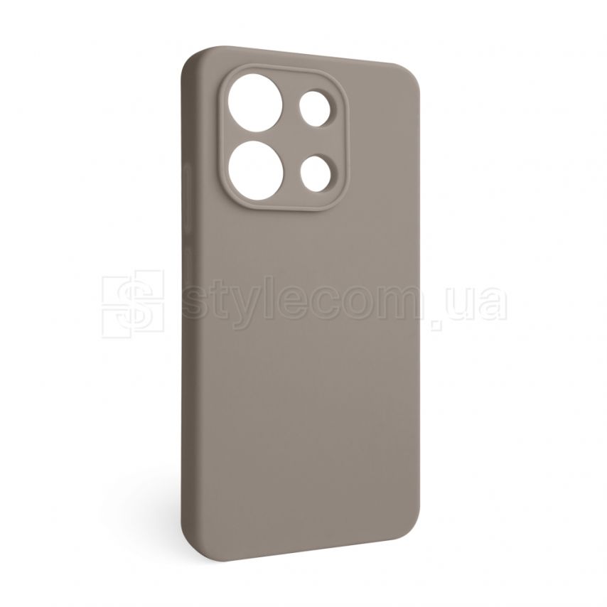 Чохол Full Silicone Case для Xiaomi Redmi Note 13 4G mocco (07) (без логотипу)