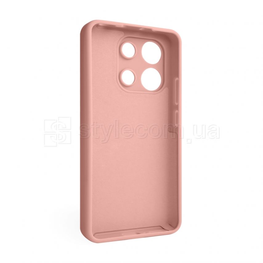Чохол Full Silicone Case для Xiaomi Redmi Note 13 4G light pink (12) (без логотипу)