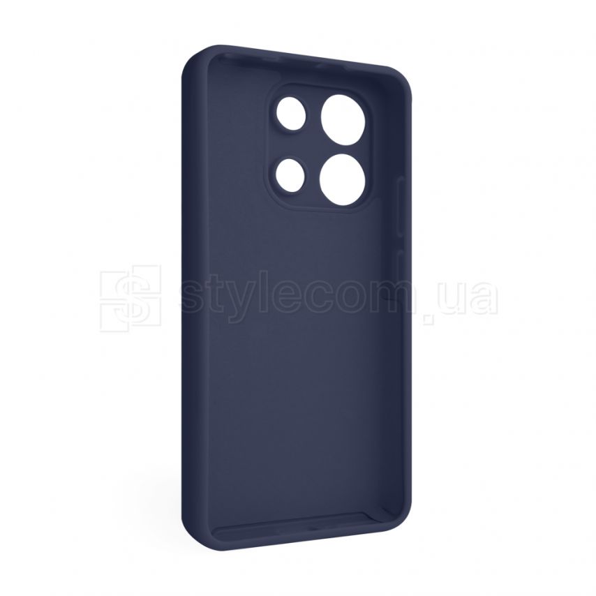Чохол Full Silicone Case для Xiaomi Redmi Note 13 4G dark blue (08) (без логотипу)