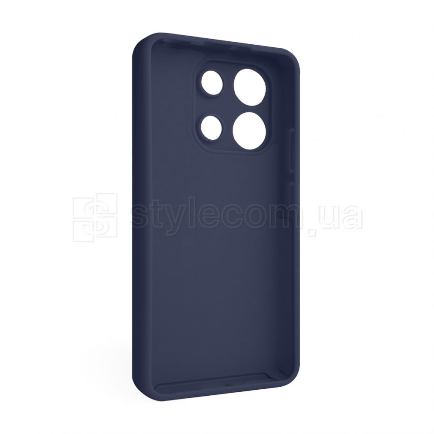 Чехол Full Silicone Case для Xiaomi Redmi Note 13 4G dark blue (08) (без логотипа)