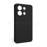 Чохол Full Silicone Case для Xiaomi Redmi Note 13 4G black (18) (без логотипу)