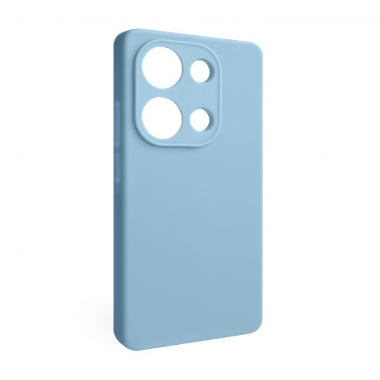 Чехол Full Silicone Case для Xiaomi Redmi Note 13 Pro 4G light blue (05) (без логотипа) - купить за 310.10 грн в Киеве, Украине