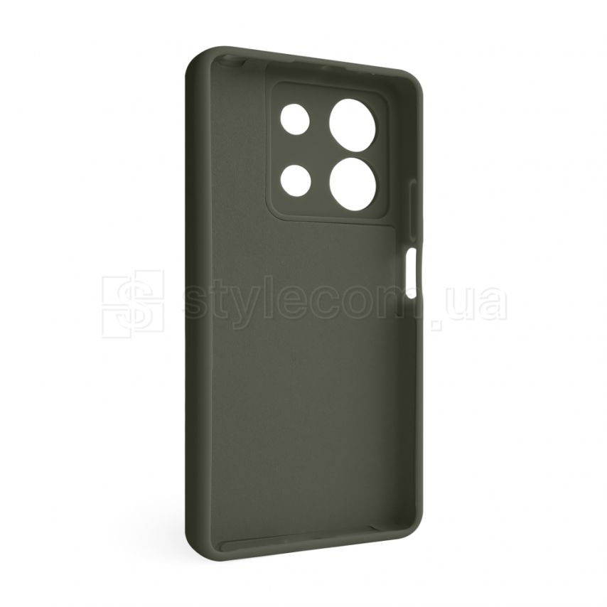 Чехол Full Silicone Case для Xiaomi Redmi Note 13 5G dark olive (41) (без логотипа)