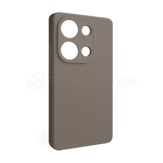 Чехол Full Silicone Case для Xiaomi Redmi Note 13 Pro 4G mocco (07) (без логотипа)
