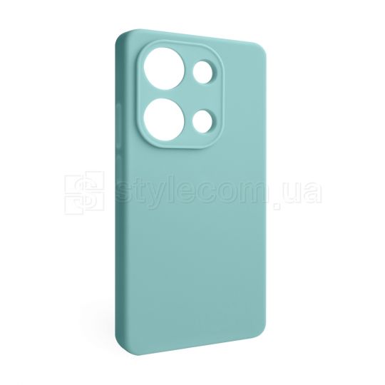 Чехол Full Silicone Case для Xiaomi Redmi Note 13 Pro 4G turquoise (17) (без логотипа)