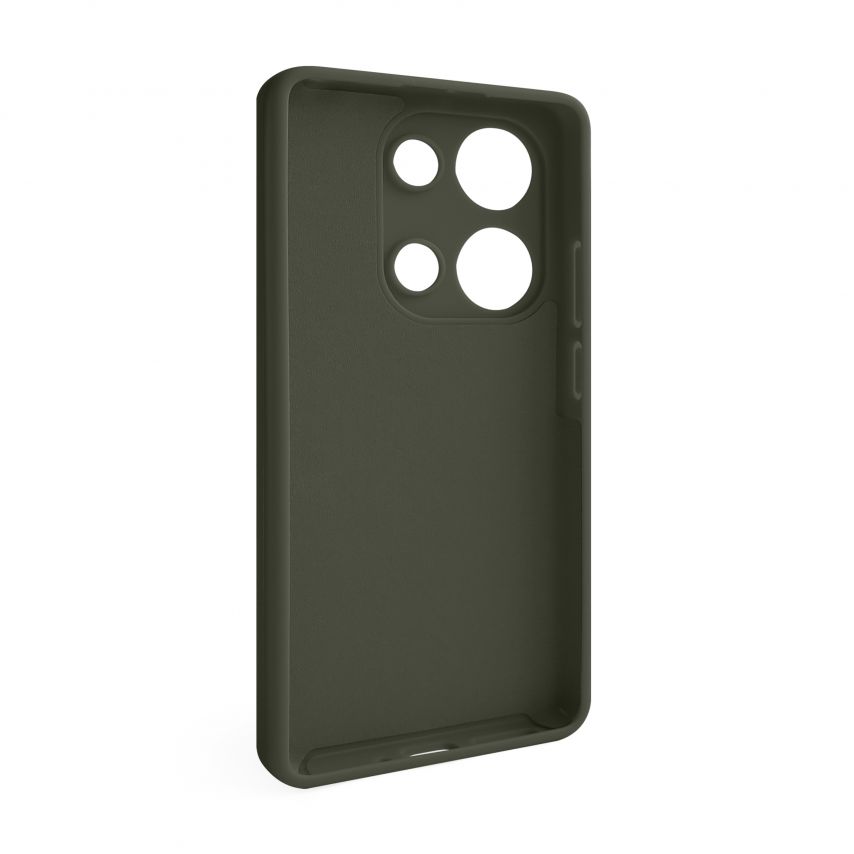 Чохол Full Silicone Case для Xiaomi Redmi Note 13 Pro 4G dark olive (41) (без логотипу)