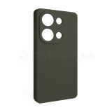 Чохол Full Silicone Case для Xiaomi Redmi Note 13 Pro 4G dark olive (41) (без логотипу)