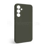 Чехол Full Silicone Case для Samsung Galaxy A35 5G/A356 (2023) dark olive (41) (без логотипа) - купить за 291.20 грн в Киеве, Украине