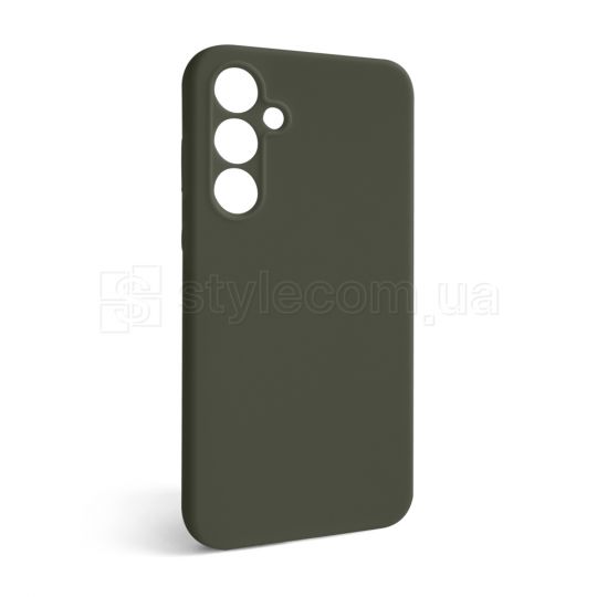 Чехол Full Silicone Case для Samsung Galaxy A35 5G/A356 (2023) dark olive (41) (без логотипа)