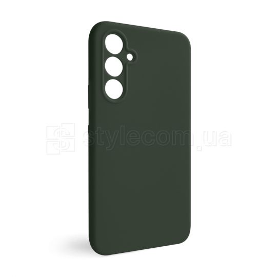 Чехол Full Silicone Case для Samsung Galaxy A55 5G/A556 (2024) dark olive (41) (без логотипа)