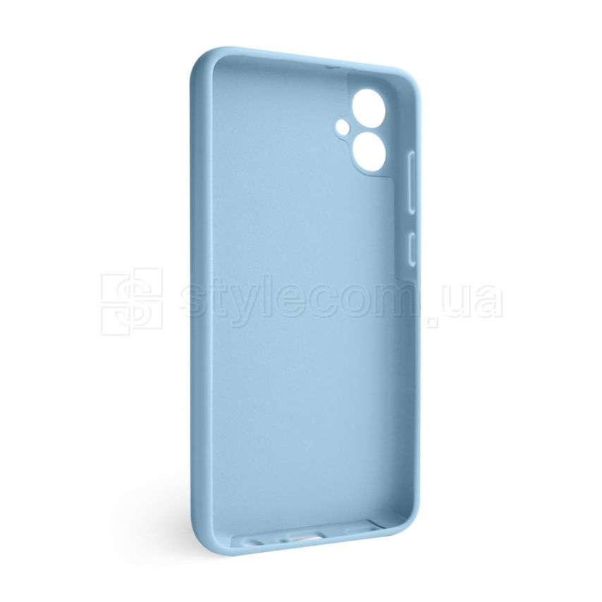 Чехол Full Silicone Case для Samsung Galaxy A05/A055 (2023) light blue (05) (без логотипа)