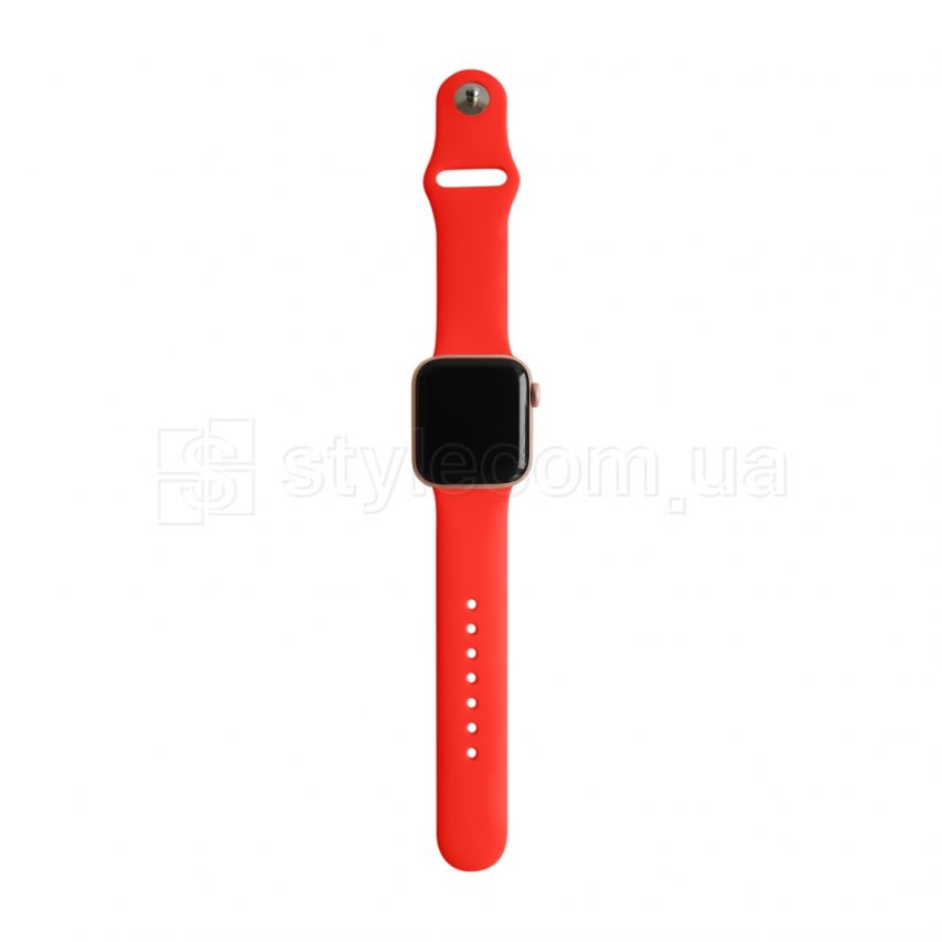 Ремінець для Apple Watch Sport Band силіконовий 38/40мм S/M neon orange