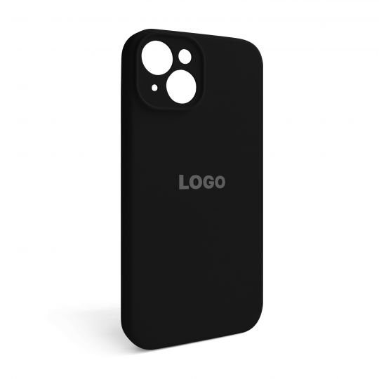 Чехол Full Silicone Case для Apple iPhone 15 black (18) закрытая камера - купить за 225.00 грн в Киеве, Украине