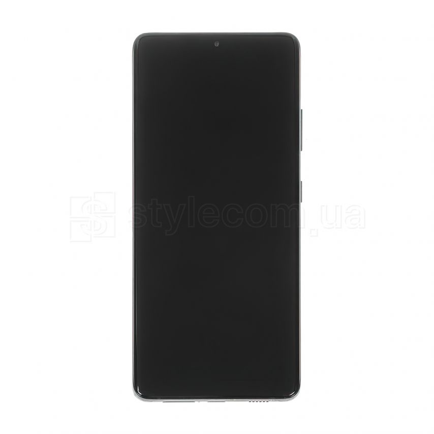 Дисплей (LCD) для Samsung Galaxy S21 Ultra/G998 (2021) з тачскріном та рамкою black (Oled) Original Quality