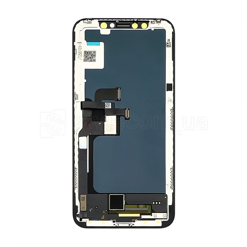 Дисплей (LCD) для Apple iPhone X з тачскріном black (in-cell GX) High Quality