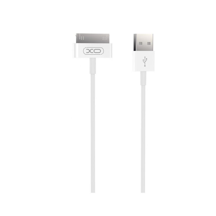 Кабель USB XO NB253 для Apple iPhone 4 white