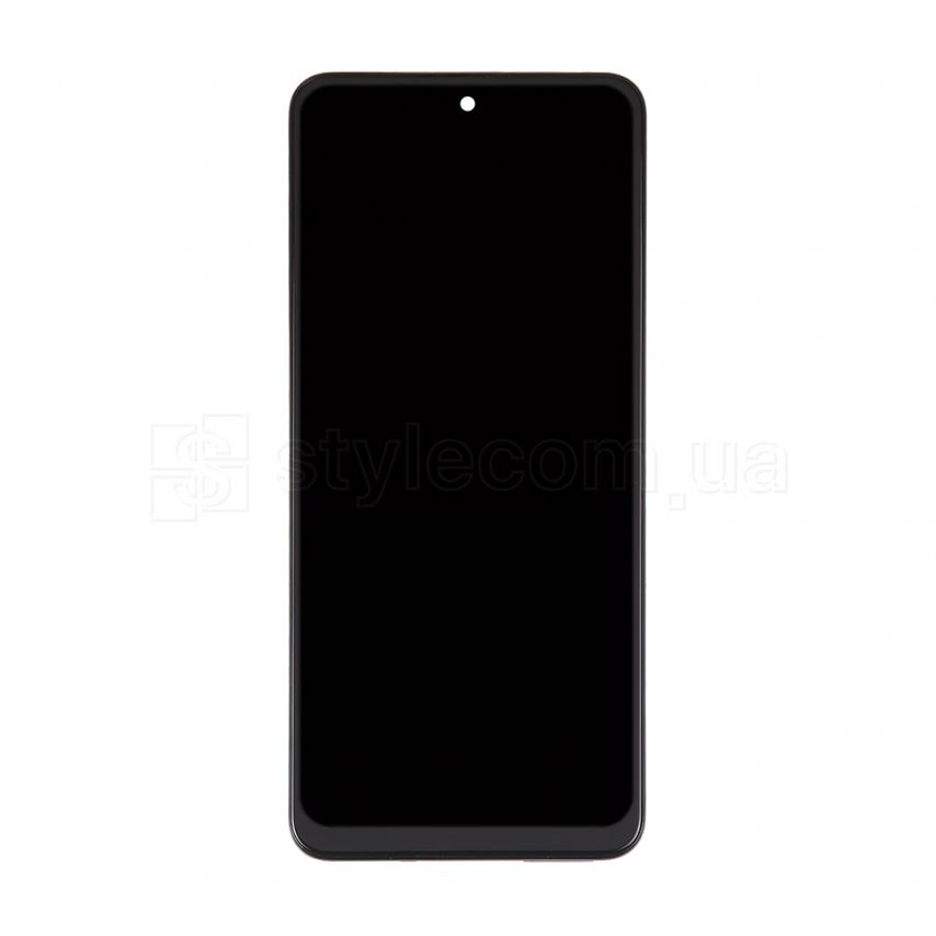 Дисплей (LCD) для Xiaomi Redmi Note 12 5G з тачскріном та рамкою black (Oled) Original Quality