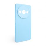 Чохол Full Silicone Case для Xiaomi Redmi A3 light blue (05) (без логотипу) - купити за 286.30 грн у Києві, Україні