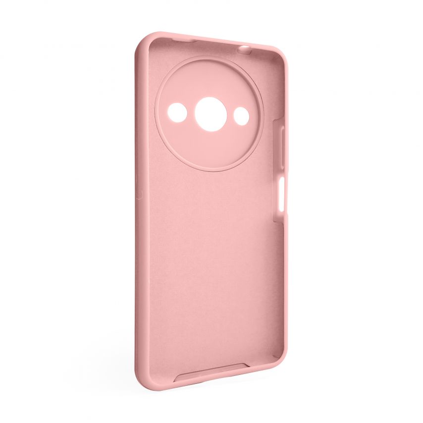 Чехол Full Silicone Case для Xiaomi Redmi A3 light pink (12) (без логотипа)