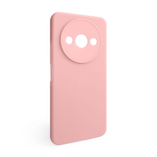 Чехол Full Silicone Case для Xiaomi Redmi A3 light pink (12) (без логотипа)