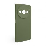 Чехол Full Silicone Case для Xiaomi Redmi A3 dark olive (41) (без логотипа) - купить за 286.30 грн в Киеве, Украине