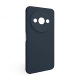Чохол Full Silicone Case для Xiaomi Redmi A3 dark blue (08) (без логотипу)