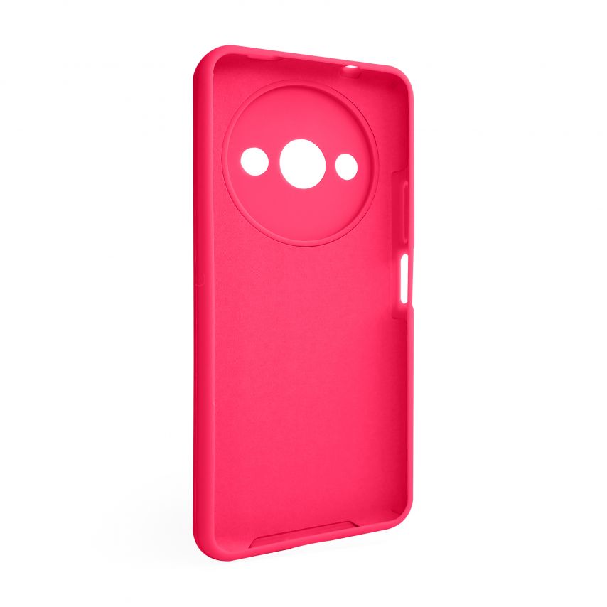 Чехол Full Silicone Case для Xiaomi Redmi A3 luorescent rose (37) (без логотипа)