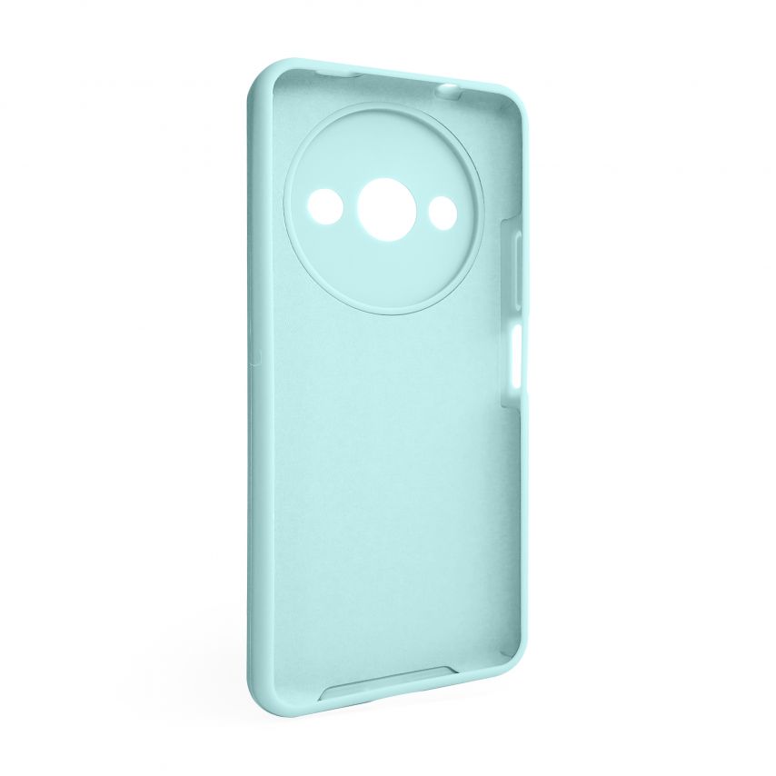 Чехол Full Silicone Case для Xiaomi Redmi A3 turquoise (17) (без логотипа)