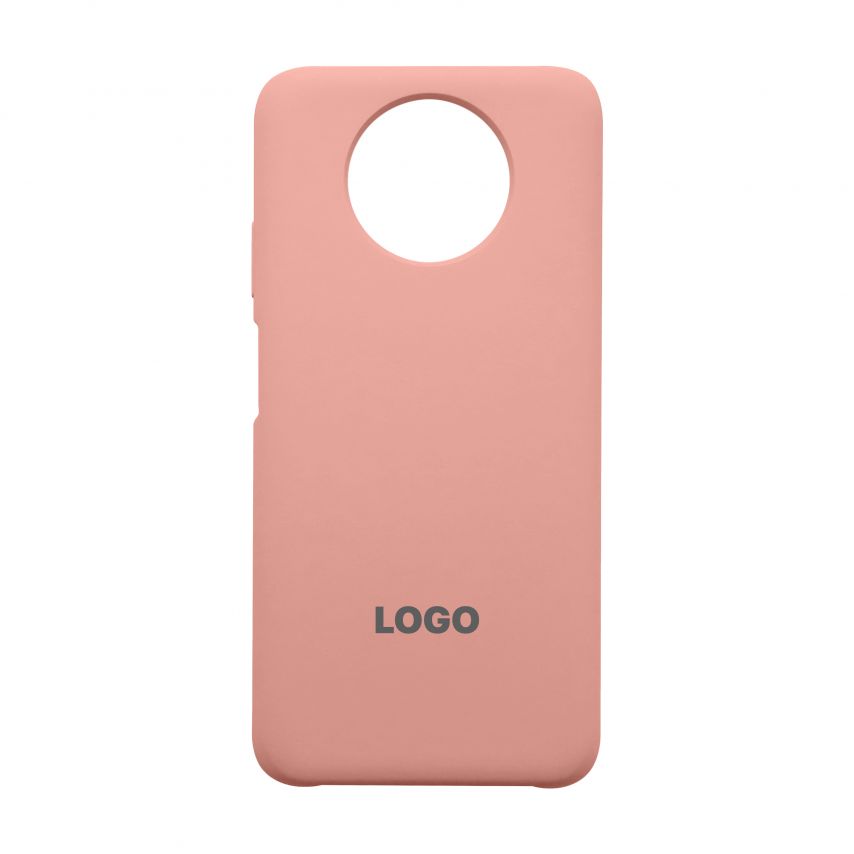 Чохол Original Silicone для Xiaomi Redmi Note 9T, Redmi Note 9 5G light pink (12)