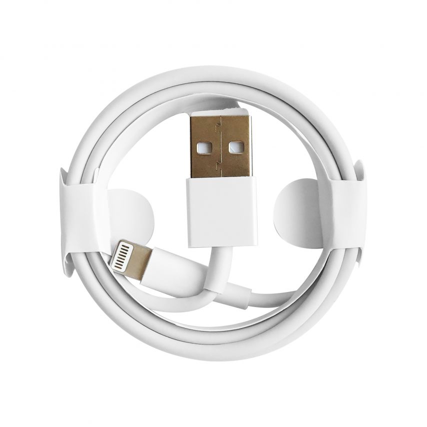 Кабель USB Lightning 5V/2A white