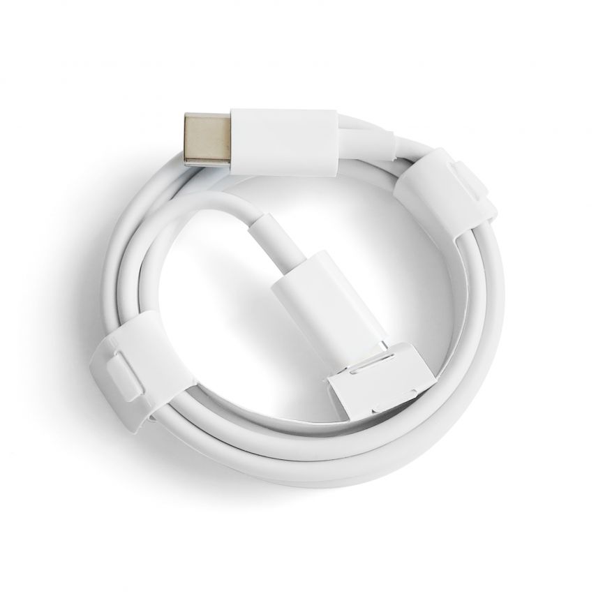 Кабель Type-C to Type-C 30W white