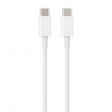Кабель Type-C to Type-C 30W white