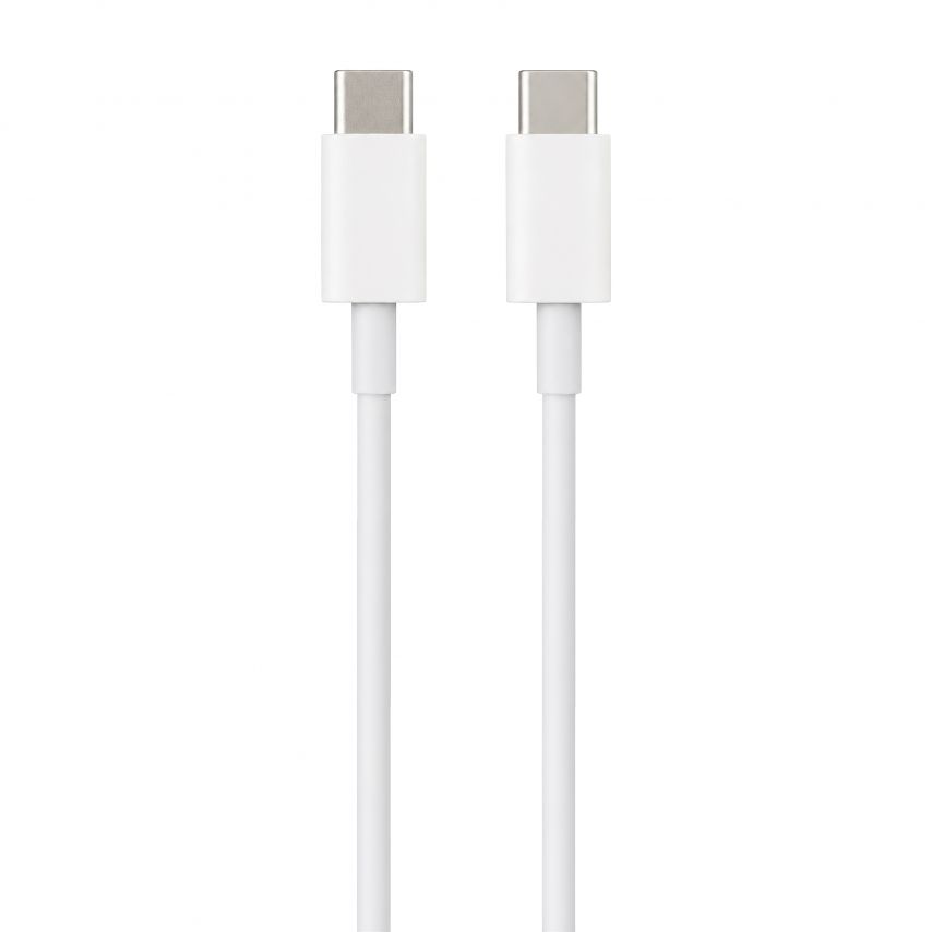 Кабель Type-C to Type-C 30W white