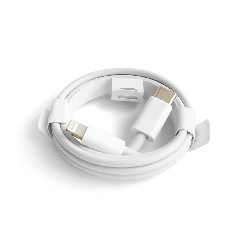 Кабель Type-C to Lightning 20W white